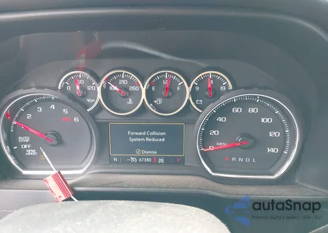 2019 Chevrolet Silverado 1500 Ltz z USA, uszkodzony, nr VIN 3GCUYGELXKG128573